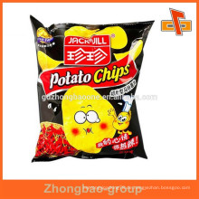 Snack-Verpackungen kundenspezifische Kartoffel-Chip-Folienbeutel mit Heißsiegel